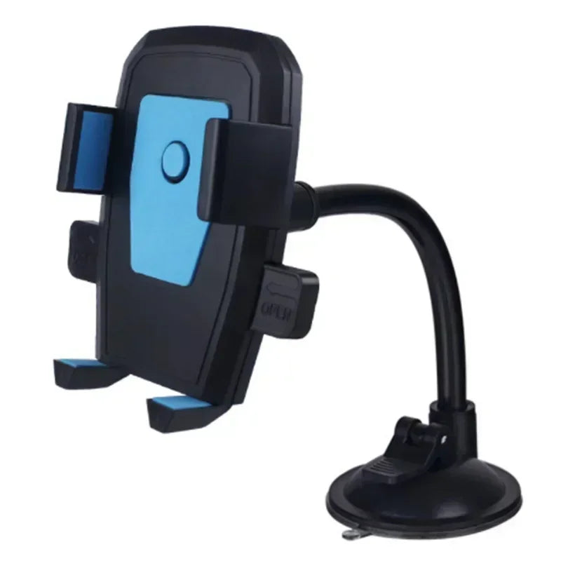1pcs New Car Phone Holder Bracket Mount Cup Holder Universal Car Mount Mobile Suction Windshield Phone Locking Car-Accessories Qme 5pcs