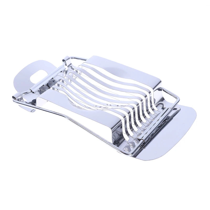 Stainless Steel Egg Cutter Preserved Splitting Tool Fancy Slicer Qme