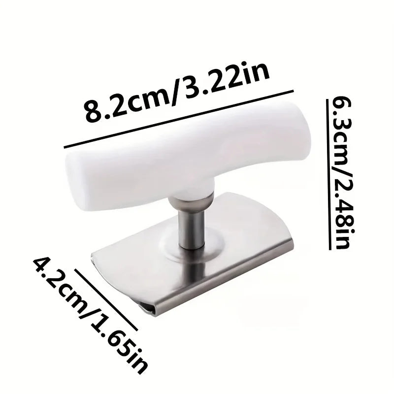 1 kitchen adjustable rotating stainless steel can opener Qme
