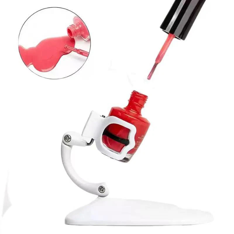 Hands-free Bottle Stand Home DIY Nail Art Accessory Polish Holder Qme