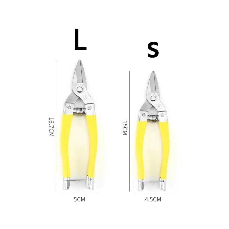 Gardening Scissor Hand Pruner Pruning Shears Trimming Scissors Qme