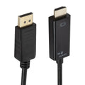 4K 2K DisplayPort to HDMI-compatible Video Audio Converter Adapter Display Port Cable DP For Laptop Projector PC TV Monitor Qme A