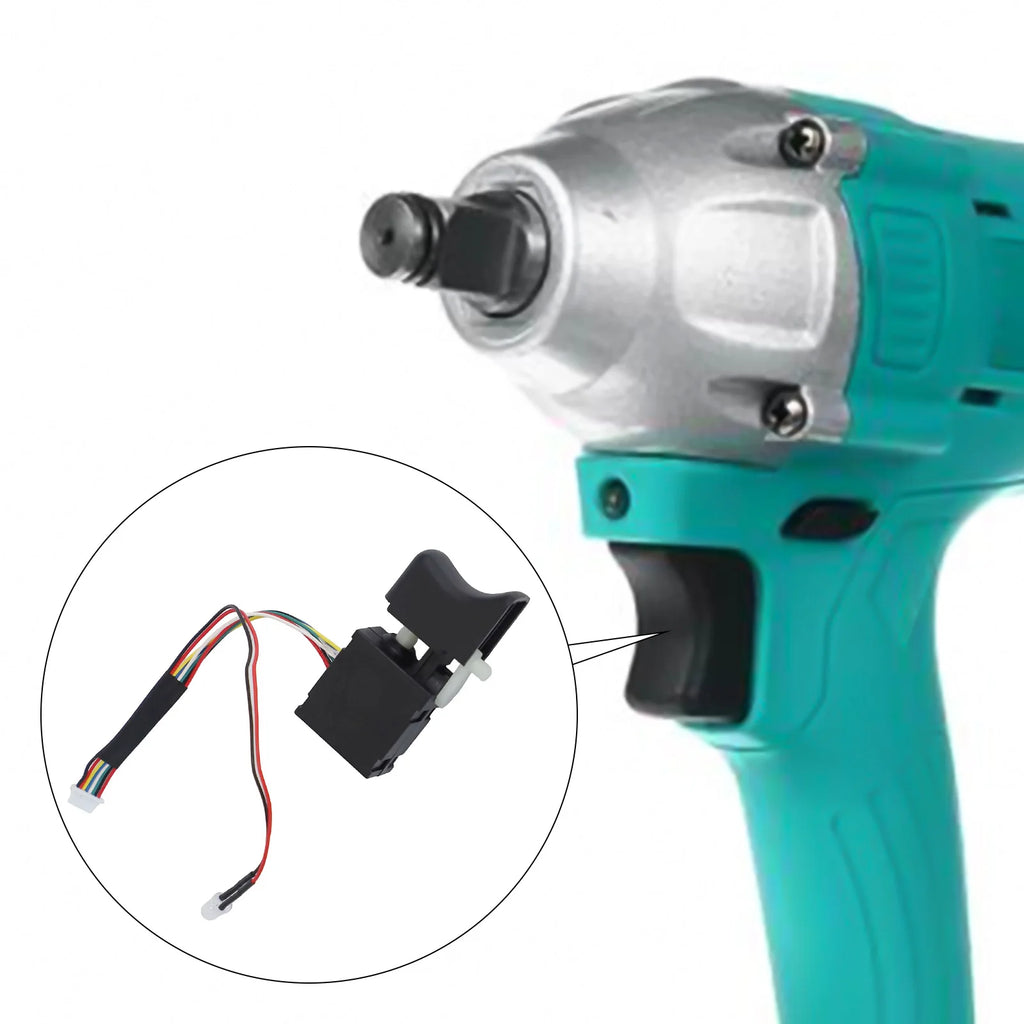 1 PC Electric Drill Switch For Dayi 2106 Brushless Cordless Drill Trigger Switch Electric Wrench Switch Power Tool Part Qme