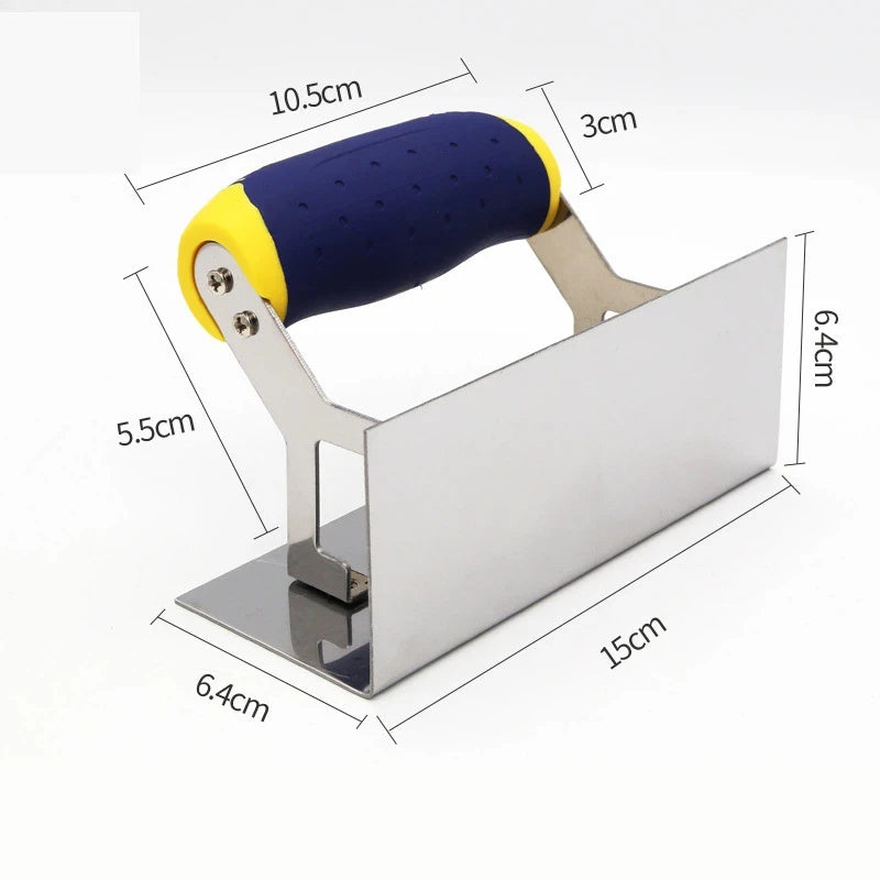 Stainless Steel Concrete Trowel Inner Outer Corner Plastering 90 Qme B