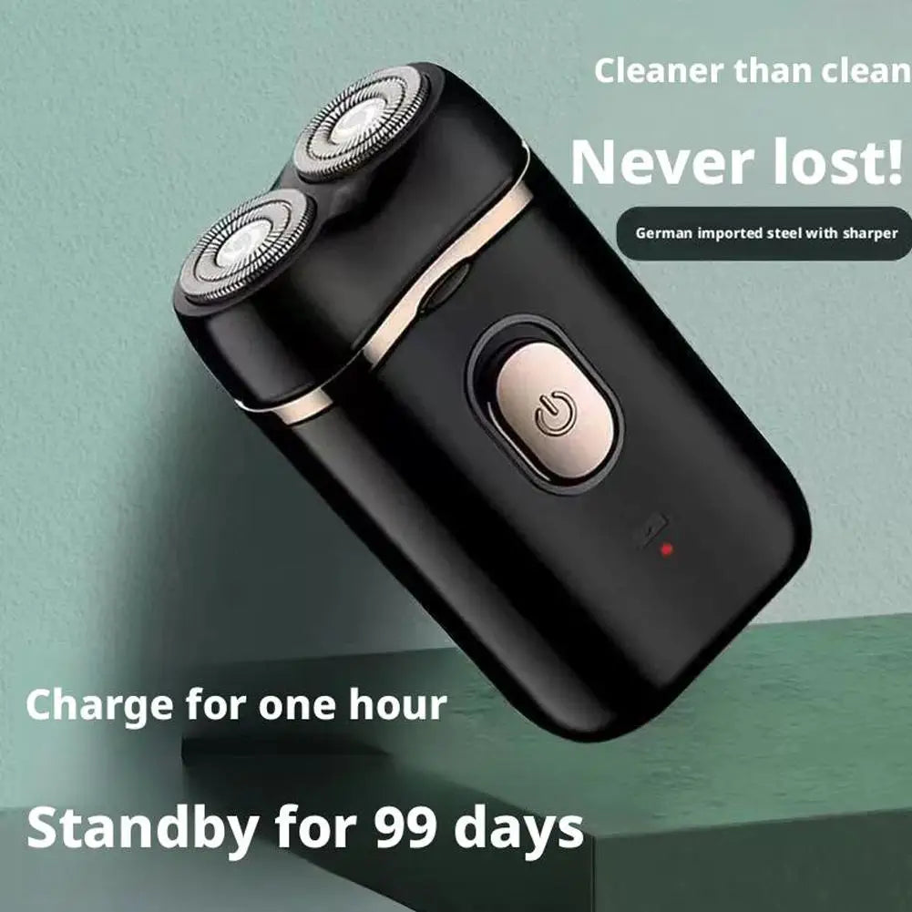 Men's Electric Shaver Shaving Tool Usb Rechargeable Portable Mini Qme