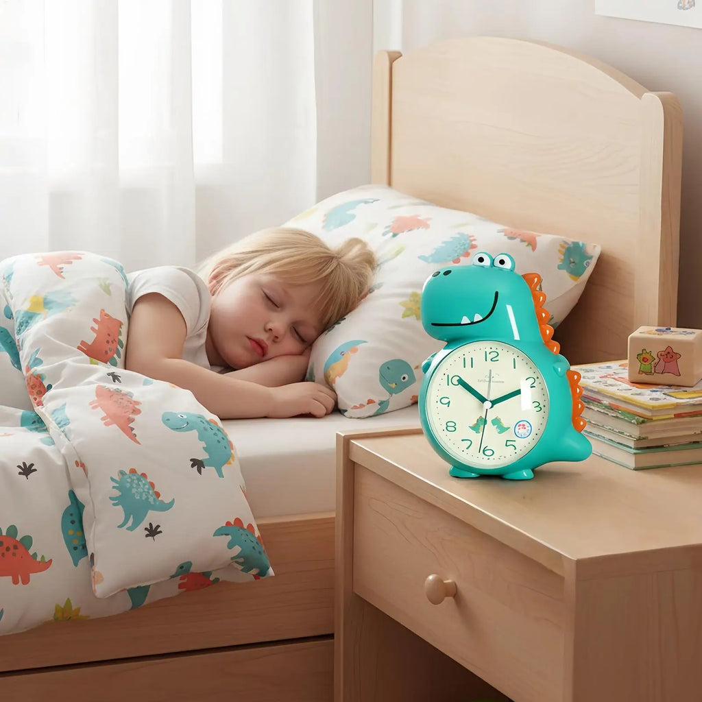 Cute Children's Educational Alarm Clock Bedroom Desktop Early Qme