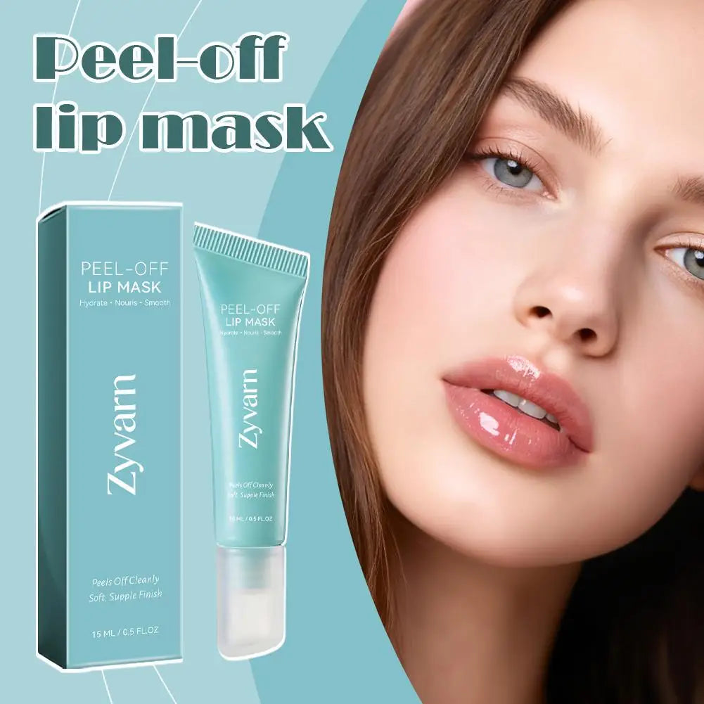 Hydrating Repair Peel-off Lip Mask Soothing Lip Mask For Dry Lips Lip Care Stick Lip Lines Pigmentation Moisturizing 15ml Qme