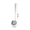 Grease Foam Filter Handle Kitchen Tool Stainless Steel Fine Mesh Fat Qme S