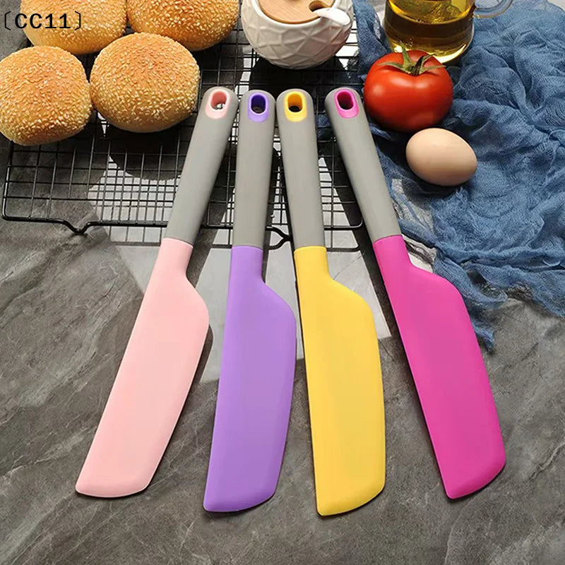 Large Silicone Spatula Heat Resistant Baking Tool Cake Cream Qme