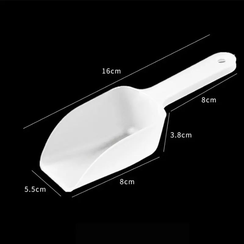 Multi Purpose Plastic Kitchen Scoops Canisters Ice Scooper Freezer Qme