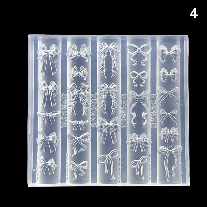 Sea Shell Starfish Goldfish Koi Fish 3D Acrylic Nail Mold Summer Qme 4