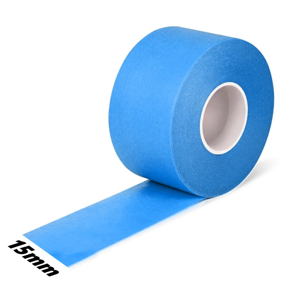 1/3 Roll Blue Paint Tape 20m Universal Multi-Surface Masking Easy Removal Painting Tape Home Improvement DIY Blue Masking Tape Qme 15mm x 20m-1 Roll