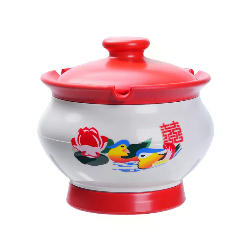 Ashtray With Lid To Prevent Flying Creative And Unique Retro Decorative Spittoon Ashtray For Home Use Qme