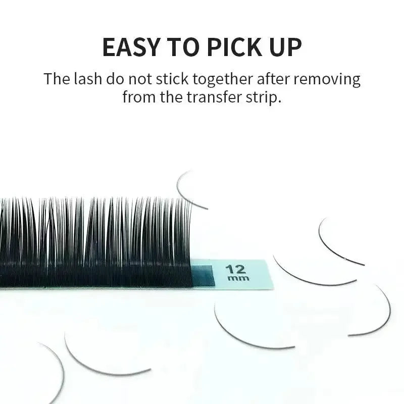 NATUHANA Personal False Eyelashes Natural PBT Eyelash Extension Qme