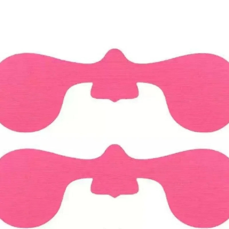 2/4/8 winter facial muscle warming and anti-freezing patch with elastic fabric water ripple adhesive and strong adhesion Qme 2 rose red