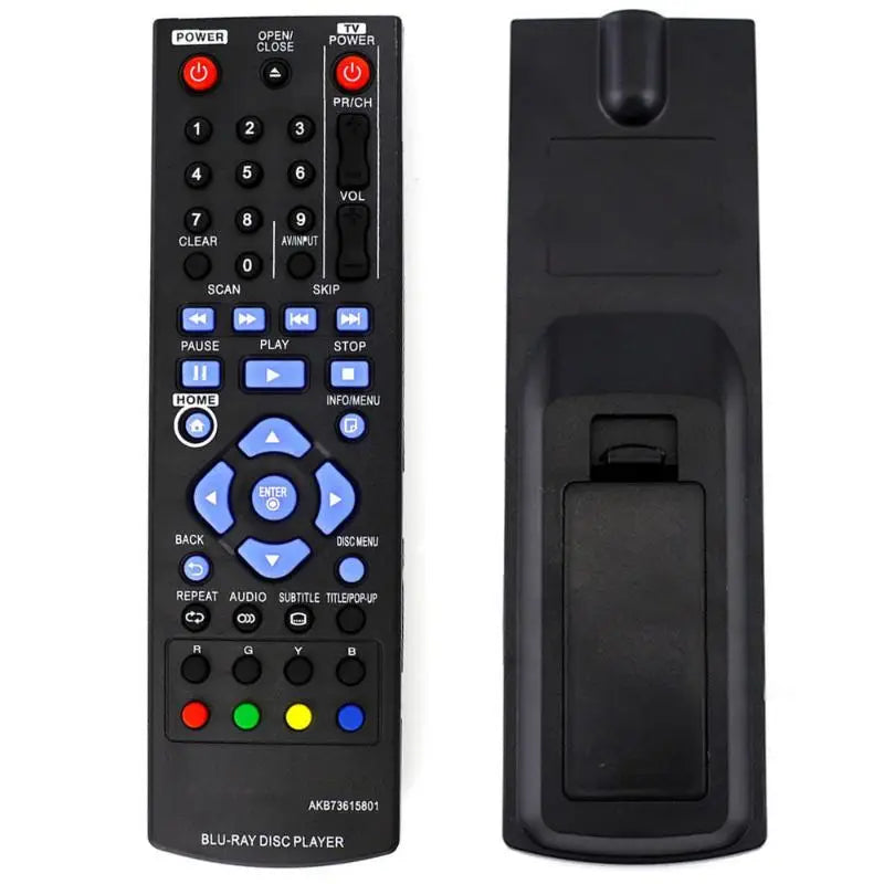 AKB73615801 Replace Remote Control Compatible Blu Ray DVD Player Qme No plug