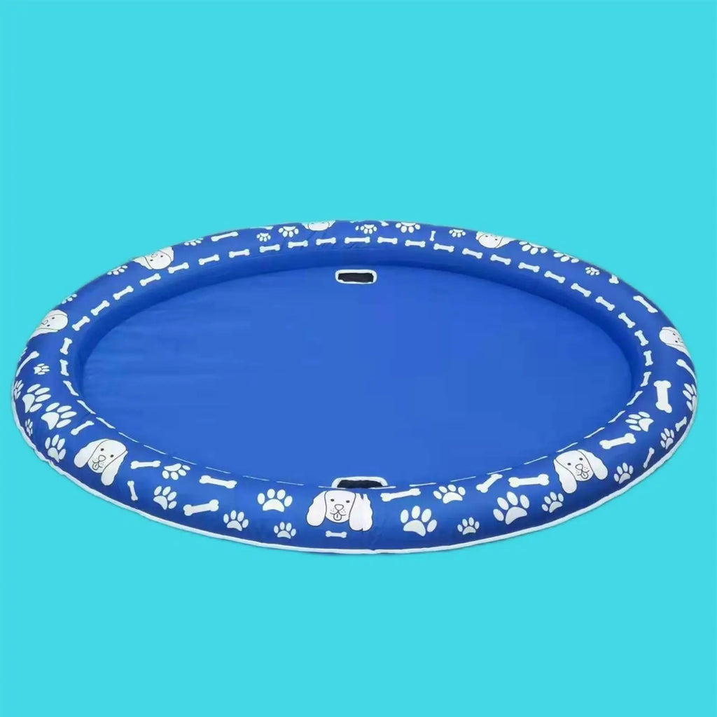 Dog Floats For Pool Scratch-Proof Inflatable Water Raft Dog Raft For Cat Puppy Water Swimming Lake Pond River Beach Summer Qme