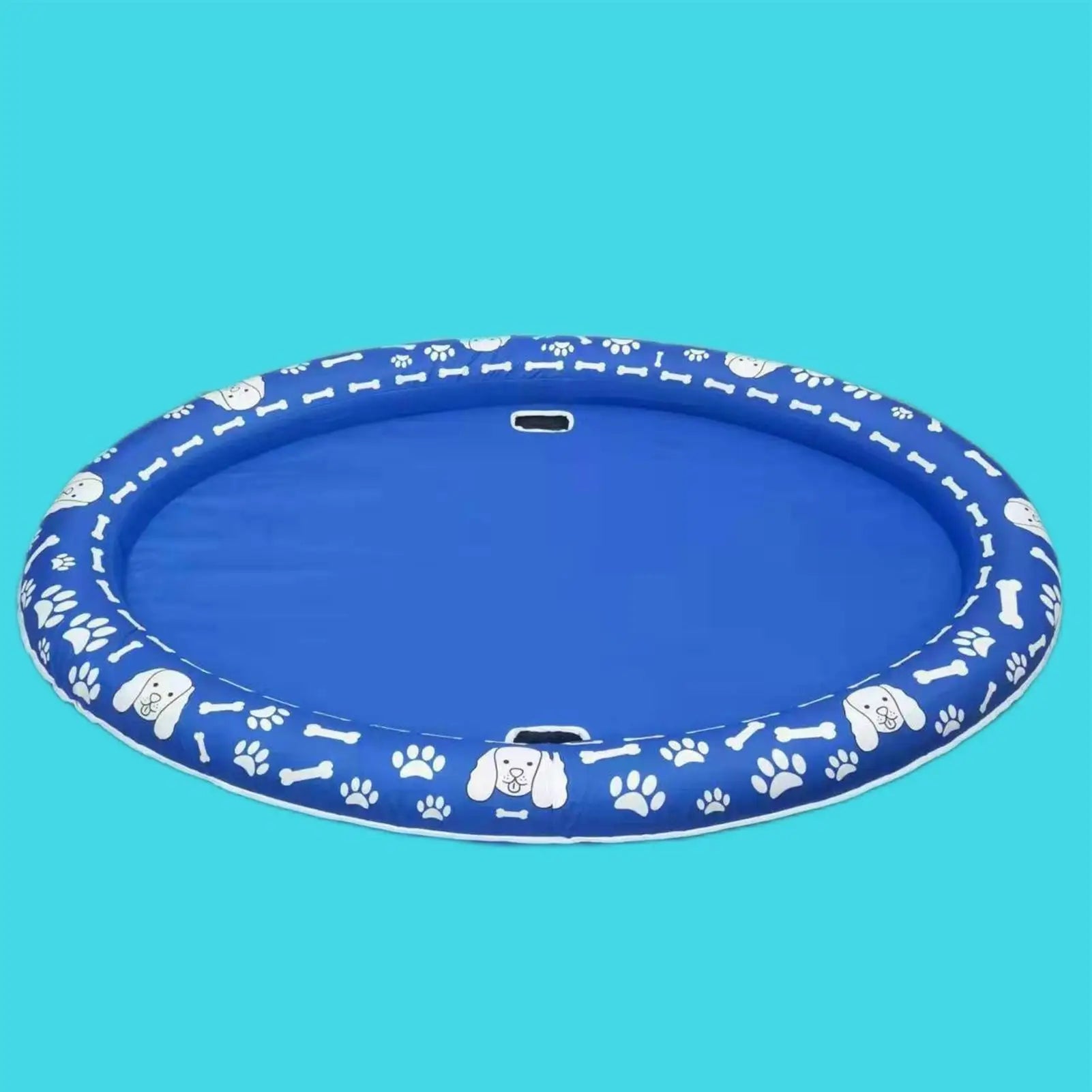 Dog Floats For Pool Scratch-Proof Inflatable Water Raft Dog Raft For Cat Puppy Water Swimming Lake Pond River Beach Summer Qme