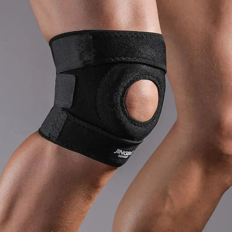 Adjustable Knee Support Brace Buckle Soothing Comfort Patella Qme