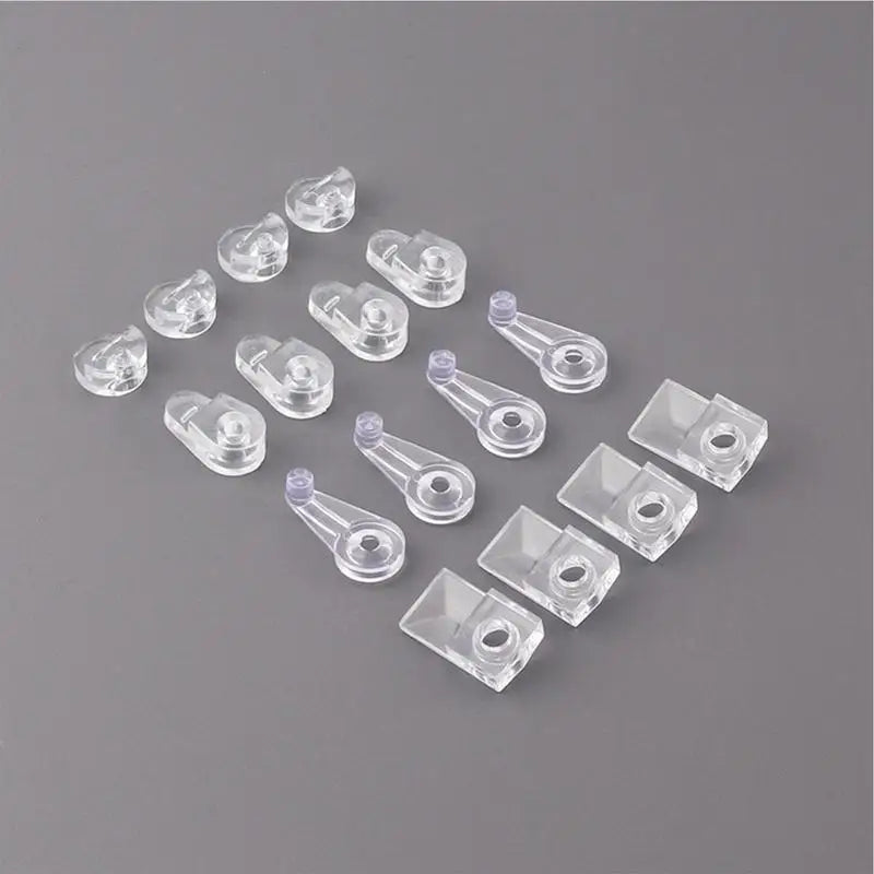 Glass Retainer Clips 100X Mirror Brackets Non-slip Installing Bracket Qme