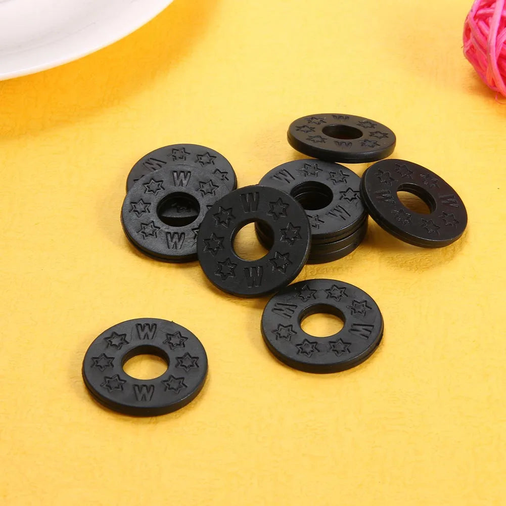 Rubber Guitar Strap Locks Blocks for Acoustic Electric Guitar Bass Pack of 10 Lightweight Portable Music Elements Qme