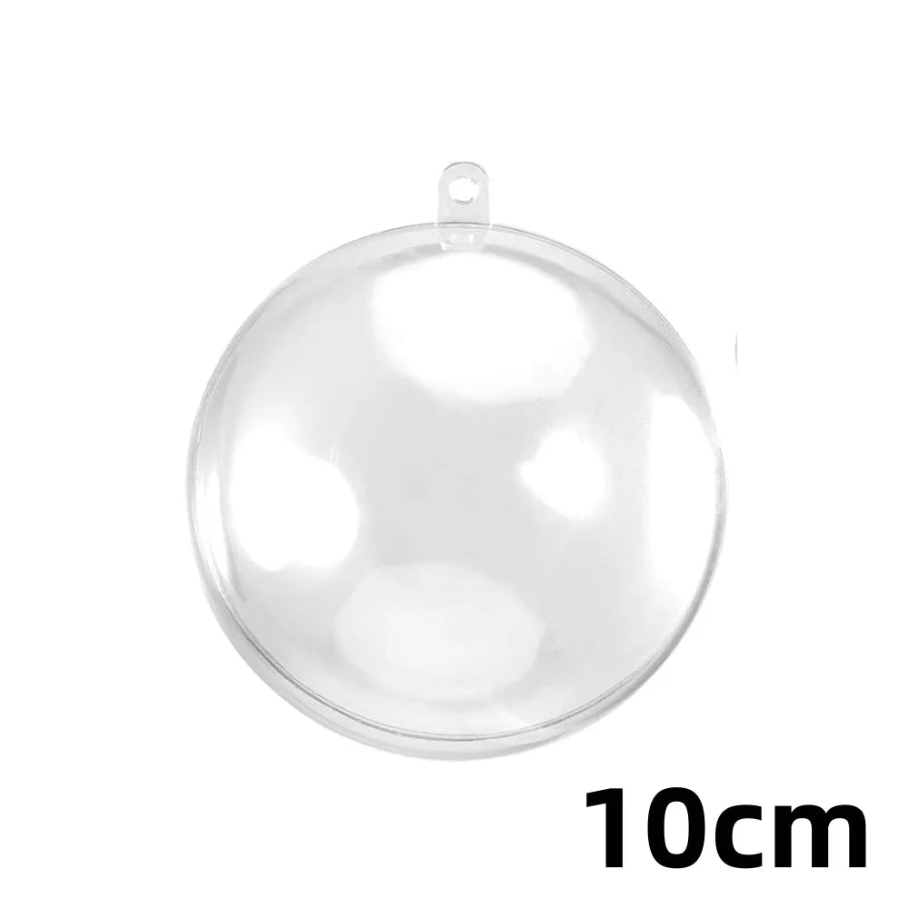 20-5PCS Christmas Filling Decorative Ball Christmas Tree Decoration Filling Pendant Christmas Home Decoration Party Accessories Qme 10cm 20pcs