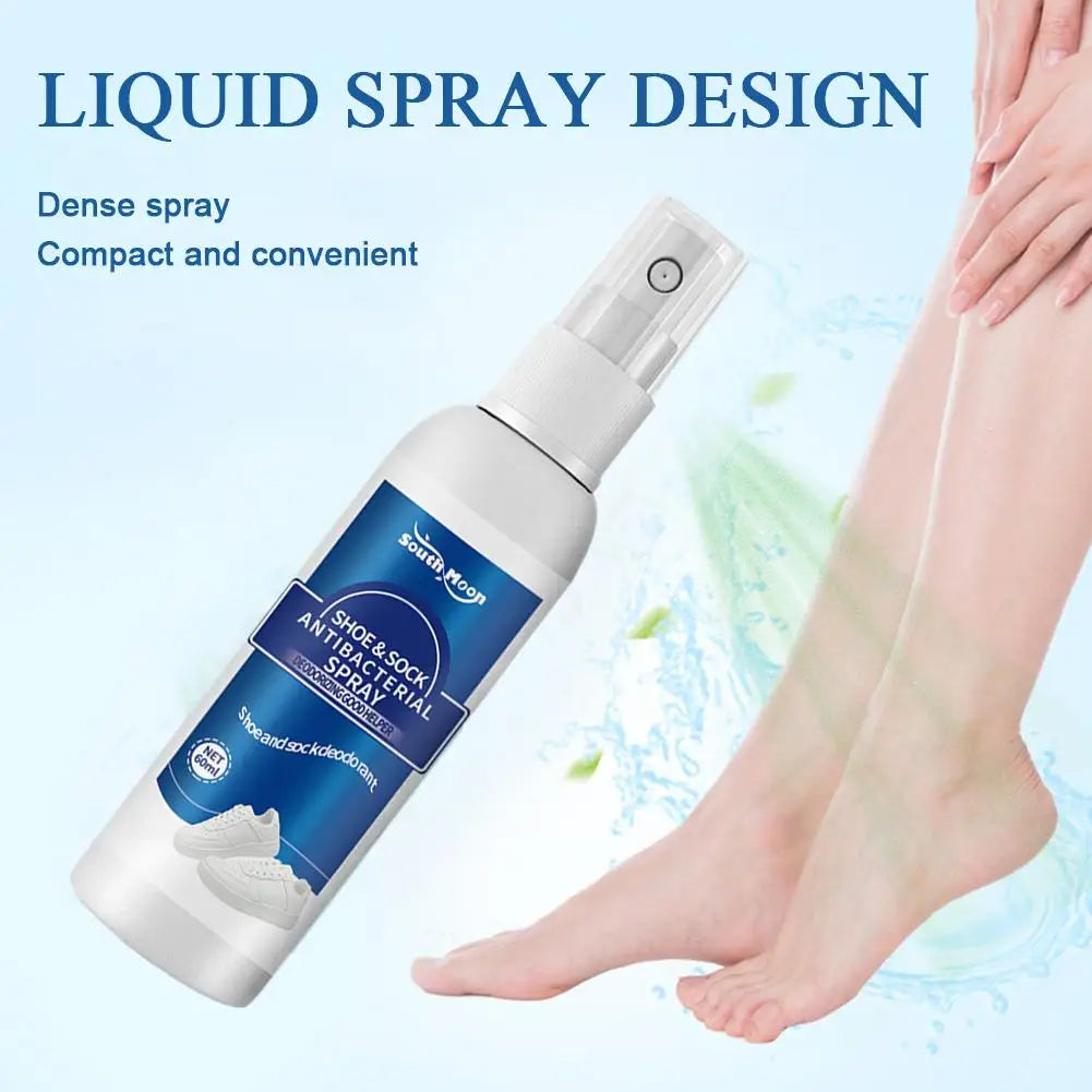 Antibacterial Spray Shoe Foot Odor Shoes Stink Freshener Socks Qme
