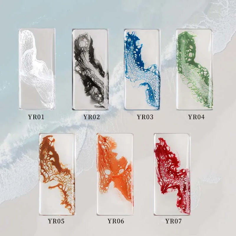 Sea Wave Blooming Liquid Gel Nail Polish Rapid Smudging Bubble Hole Gel Special Halo Dye Nail DIY Varnish Manicure Nail Salon Qme