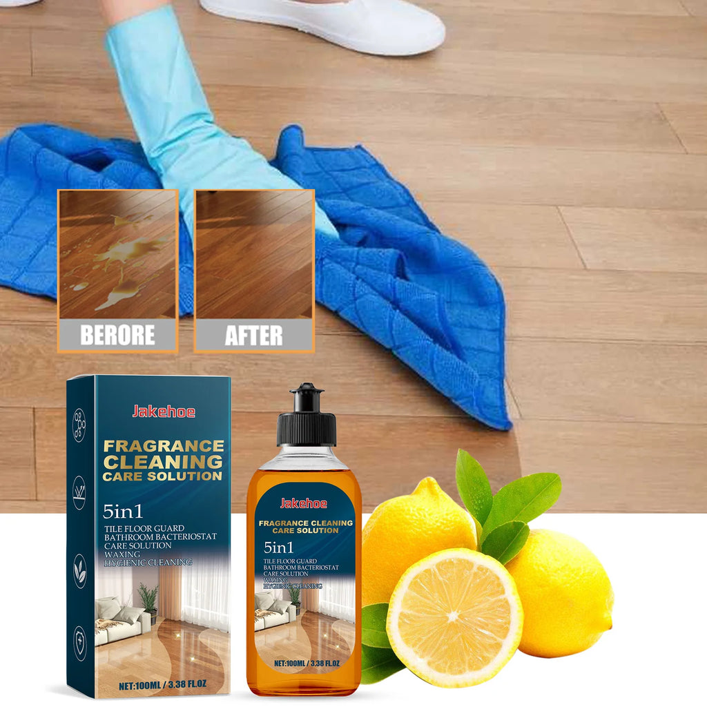 Floor Cleaning Agent Effectively Removing Stains Dust Quick Drying Prevent Slipping Repair Scratch Polishing Tile Cleaner Liquid Qme