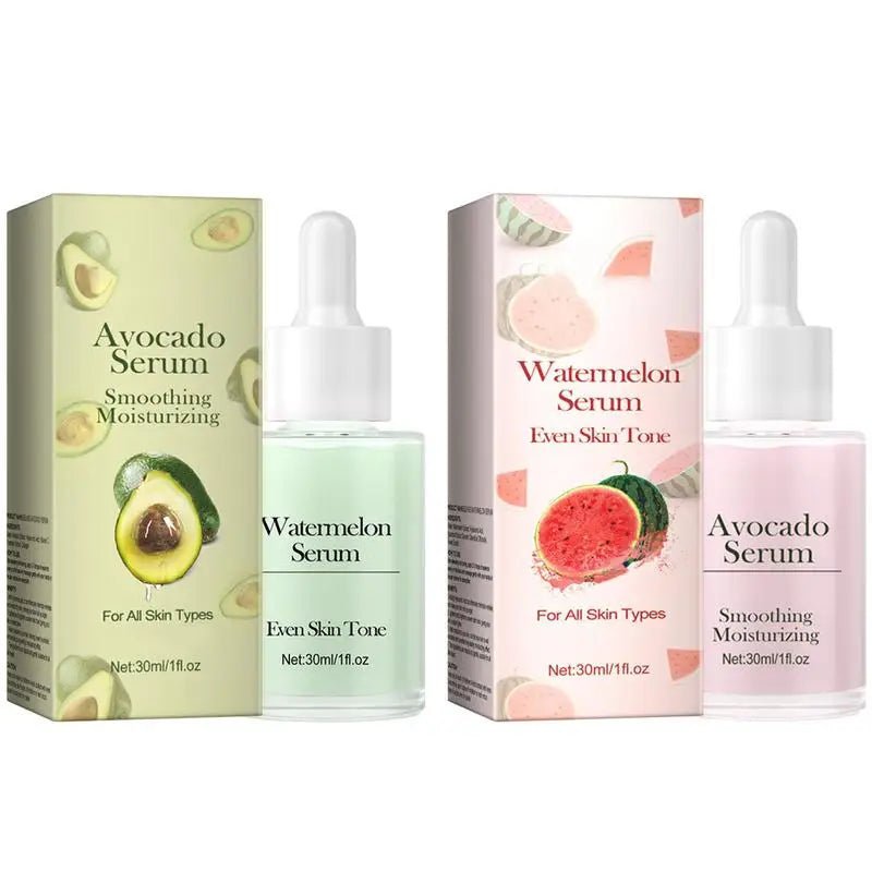 Avocado Face Serum Watermelon Firming Essence Lifting Fade Fine Lines Qme Avocado Essence China Mainland