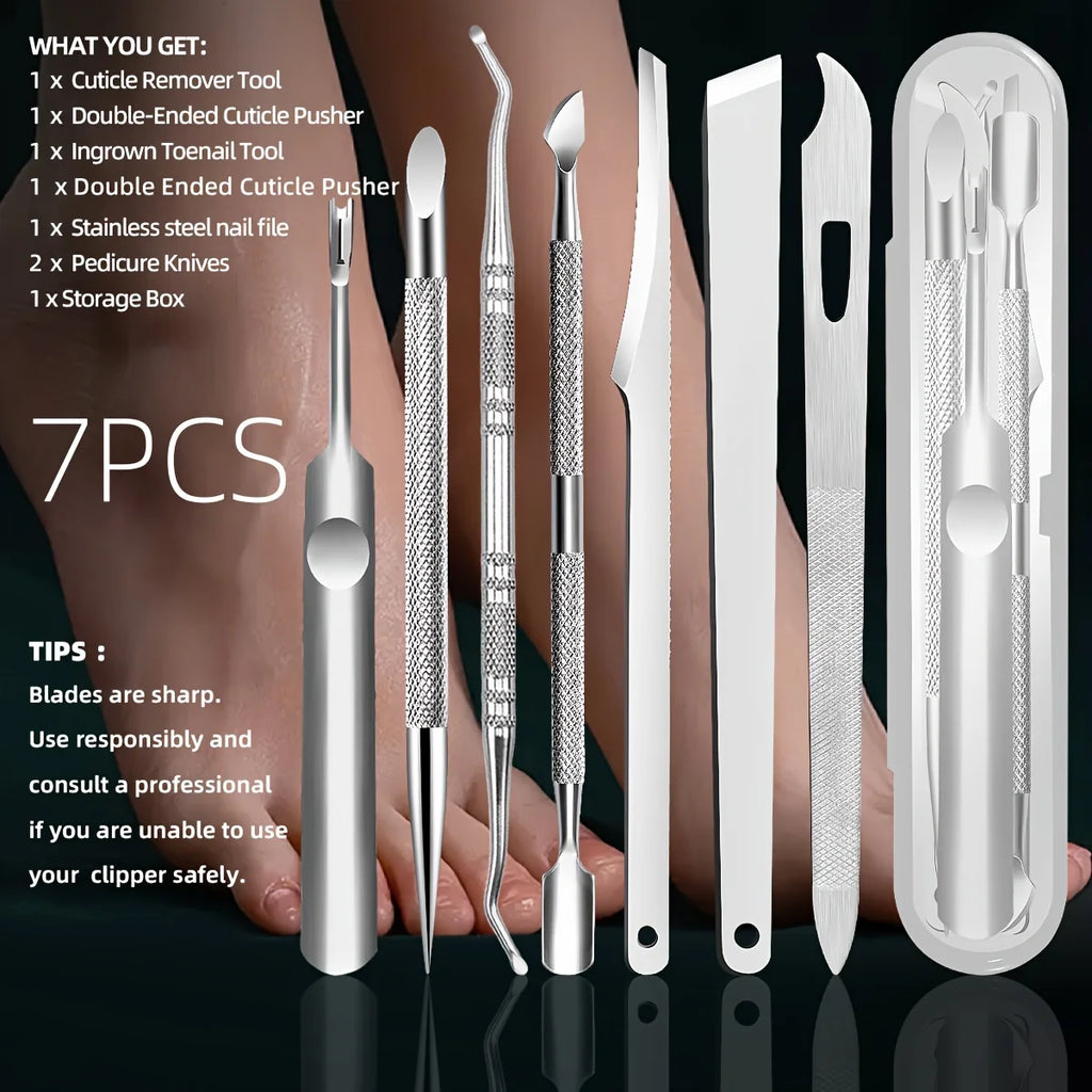 Stainless Steel Nail Care Precision Cuticle Remover Trimmer Includes Qme