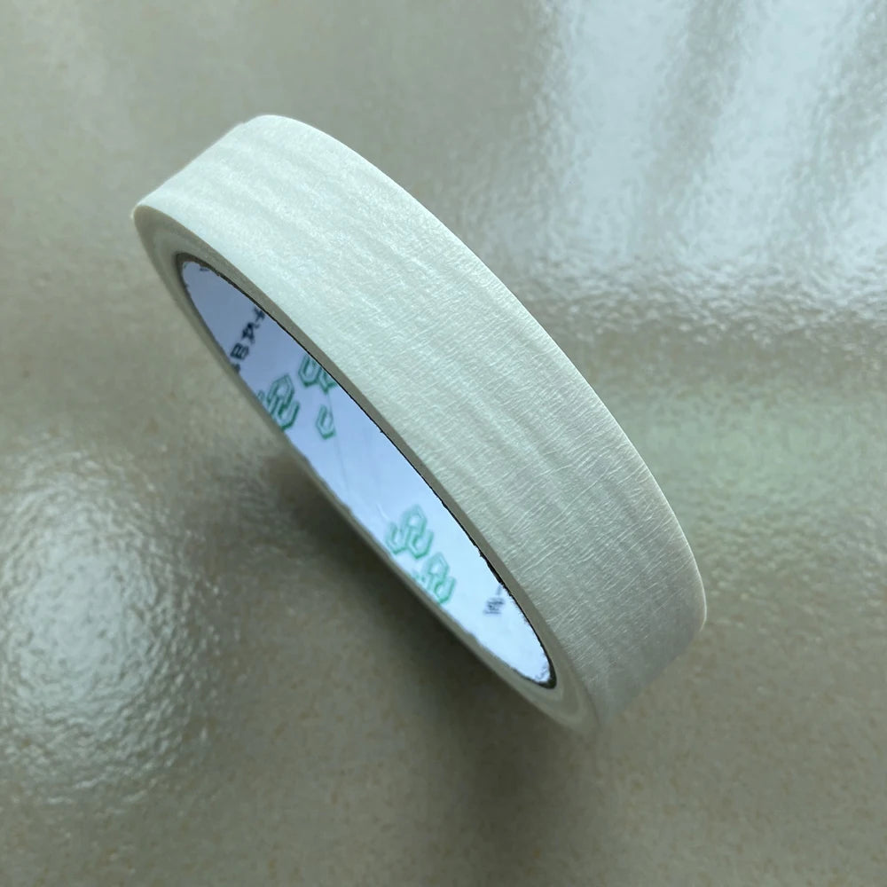 1Pc White Masking Tape Painters Single Side Adhesive Crepe Paper Tape for Oil Painting Sketch Drawing Supplies Qme Width 24mm3Pcs