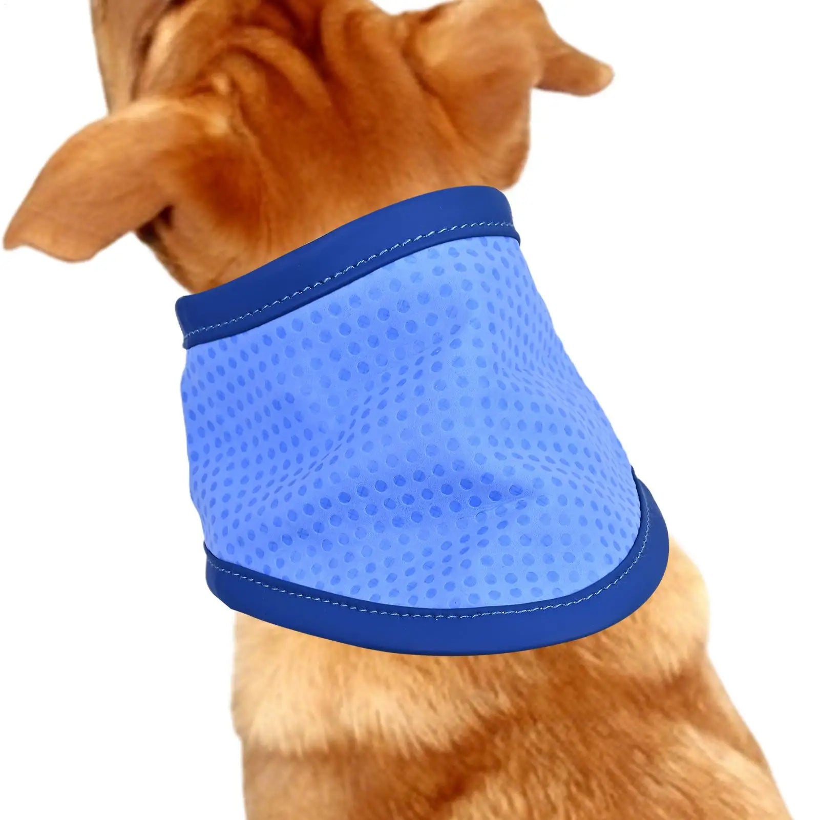 Dog Cooling Collar Reusable Puppy Bandana Dog Cool Down Bandana For Pet Parents Animal Lovers Trainers Park Lawn Yard Daily Wear Qme