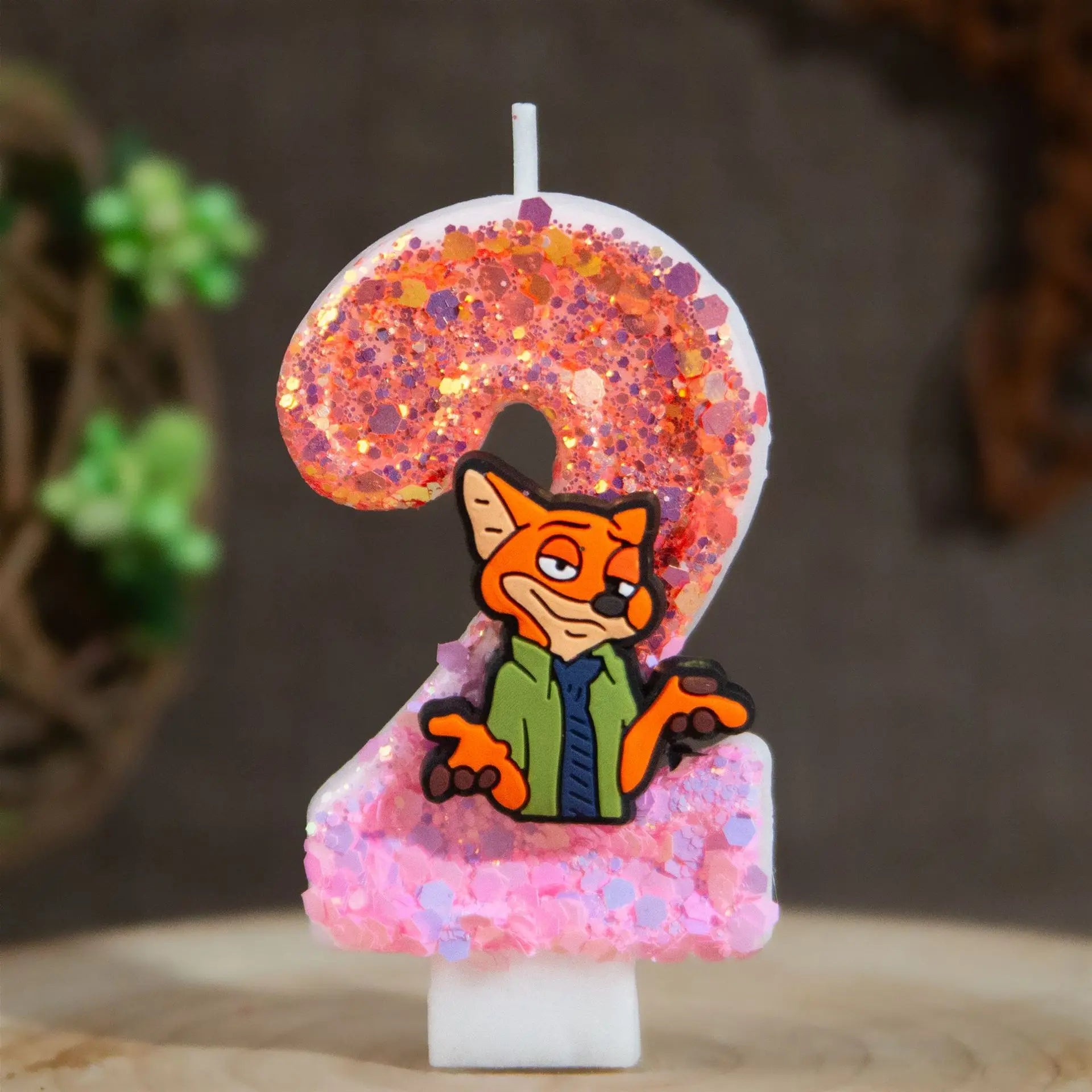 Nick's Birthday Candles Number 0-9 Cake Decorations Candle Student's Qme 2