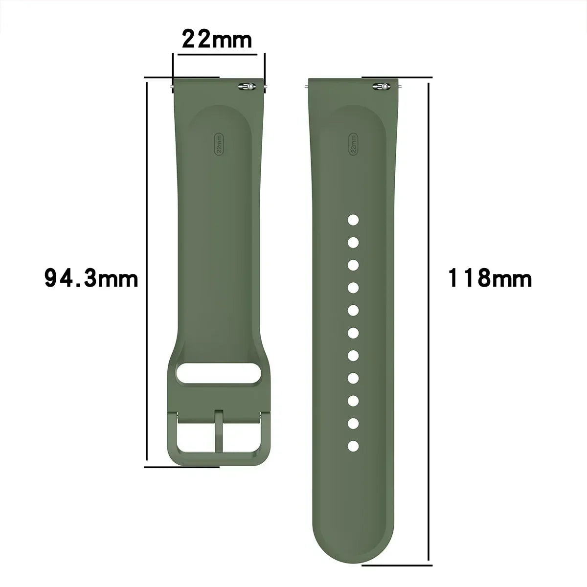 Silicone Case + Strap for Redmi Watch 5 Lite / 5 Active Repacement Bracelet Belt Smart Watchband Protective Shell Cover Qme