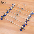 Metal Windproof Hanger Clothes Home Pants Coat Non-slip Drying Qme A6