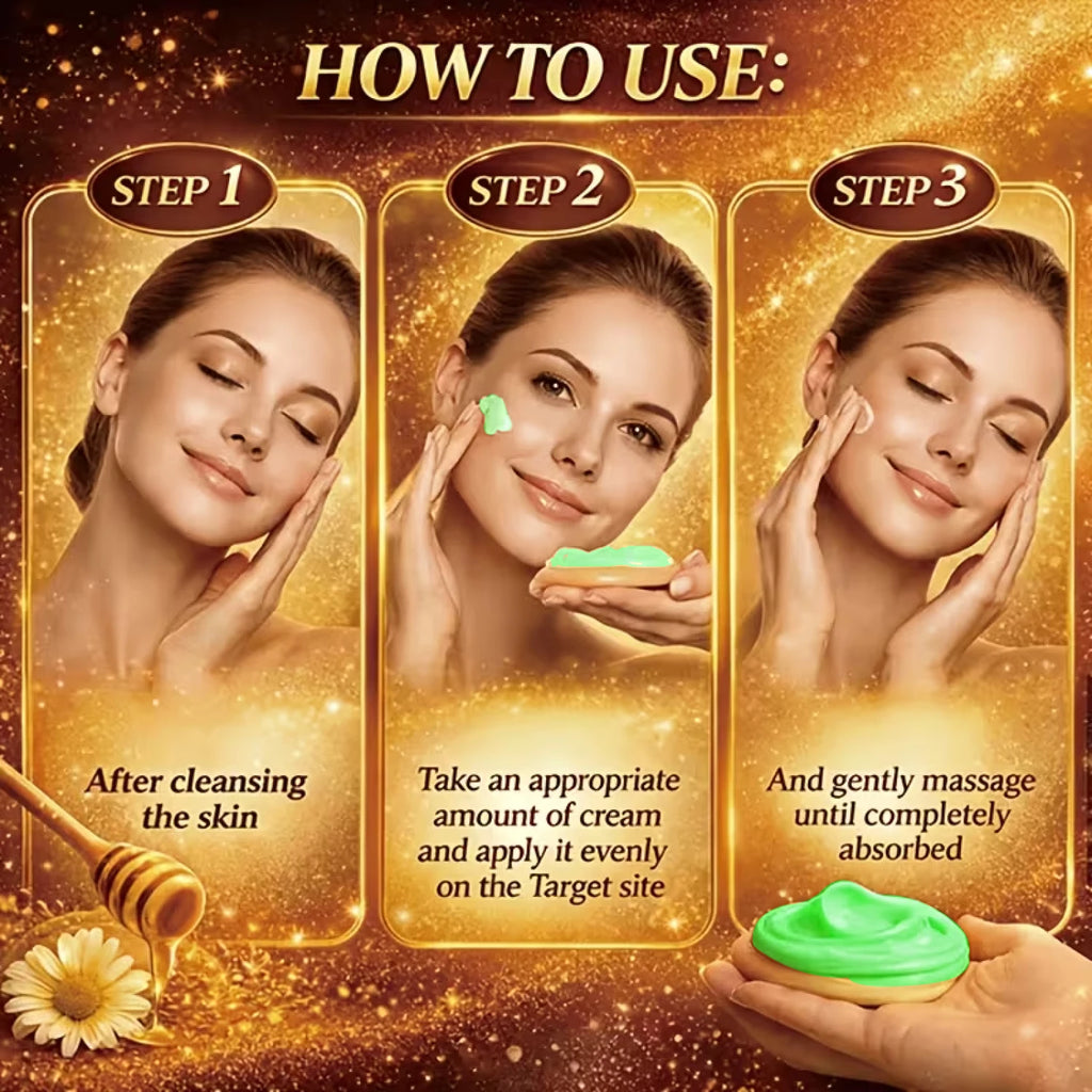 Hydrating Firming Brightening Face Cream Infused Honey Avocado Aloe Vera VC VE Niacinamide Daily Skin Lotion Qme
