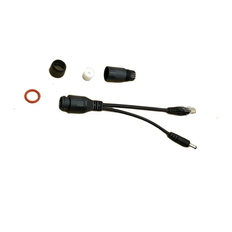 ANPWOO 5PCS PoE POE Injector Splitter 12V 5.5x2.1mm Cable Connector Qme