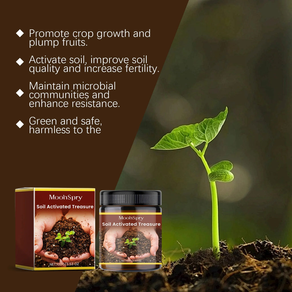 Soil Activator Effectively Accelerating Plant Development Improving Soil Structure Optimize Nutrient Absorption Soil Conditioner Qme