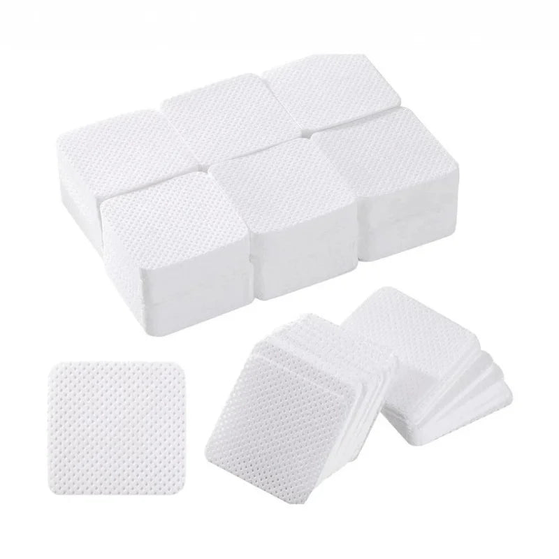 Wipes Napkins Remover Gel Plum Blossom Shape Nail Wipes Nail Manicure Pedicure Pads Art Cleaning Tools Tips Nail Polish Remover Qme