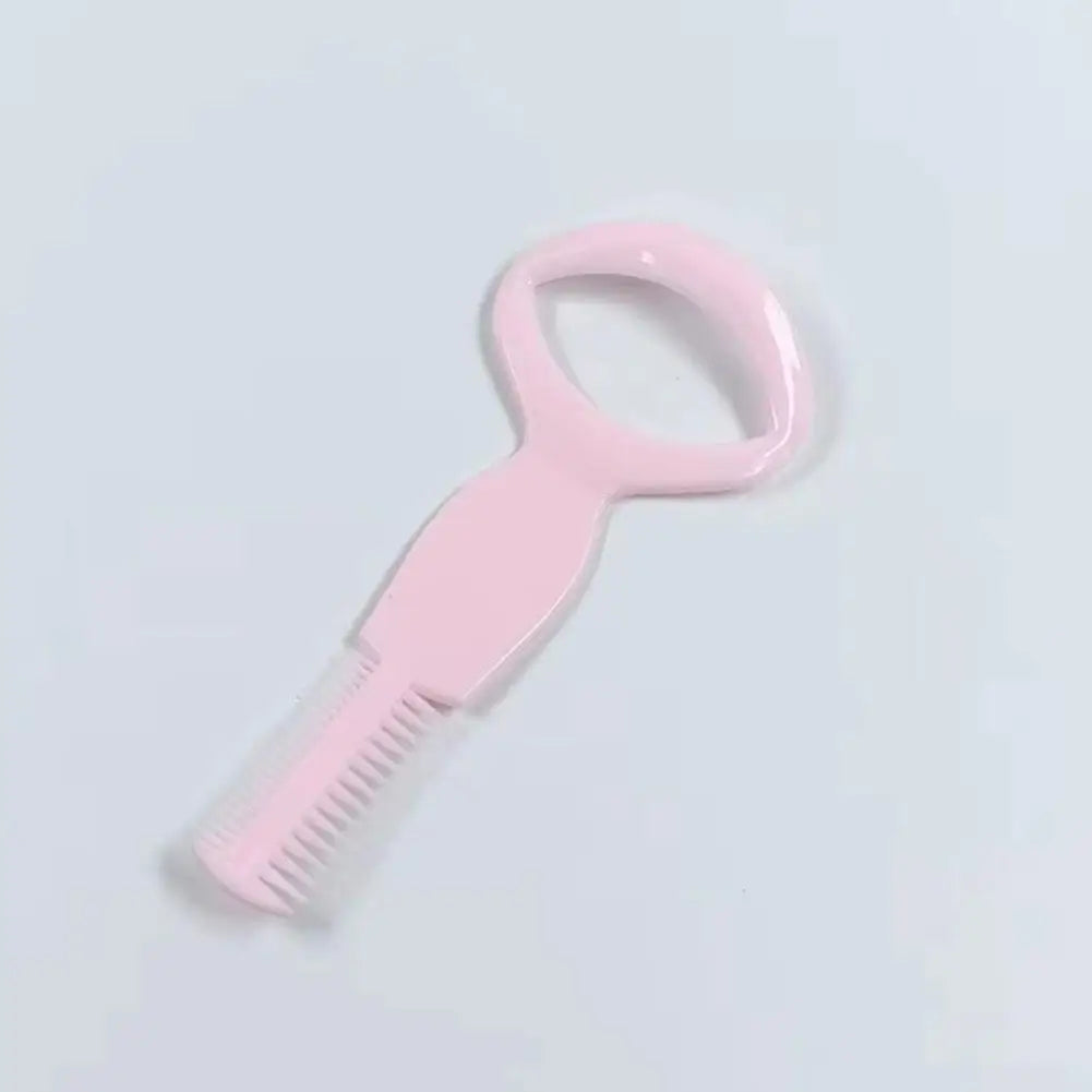 Plastic Portable Mascara Shield Applicator Eyelash Guide Aids Lashes Qme