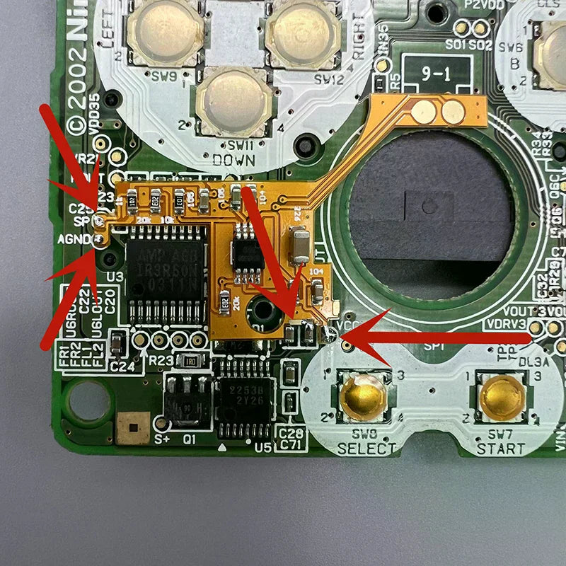 Low Power Volume Increased Sound Digital Amplifier Module GAMEBOY Qme