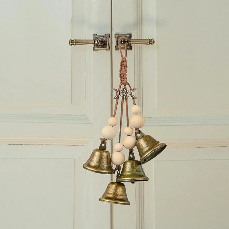 Magic Witch Wind Chimes Bell Hanging Decor Bells Door Protection Qme