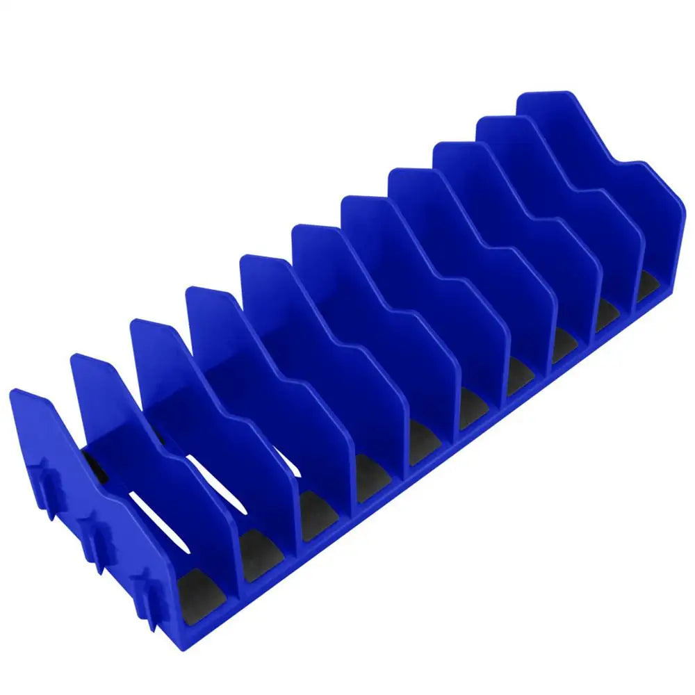 Plier Organizer Plier Holder and Cutter Organizer Sturdy Plier Storage Holder Tools Set Toolbox Storage for Cutters Hammers Hand Qme Blue