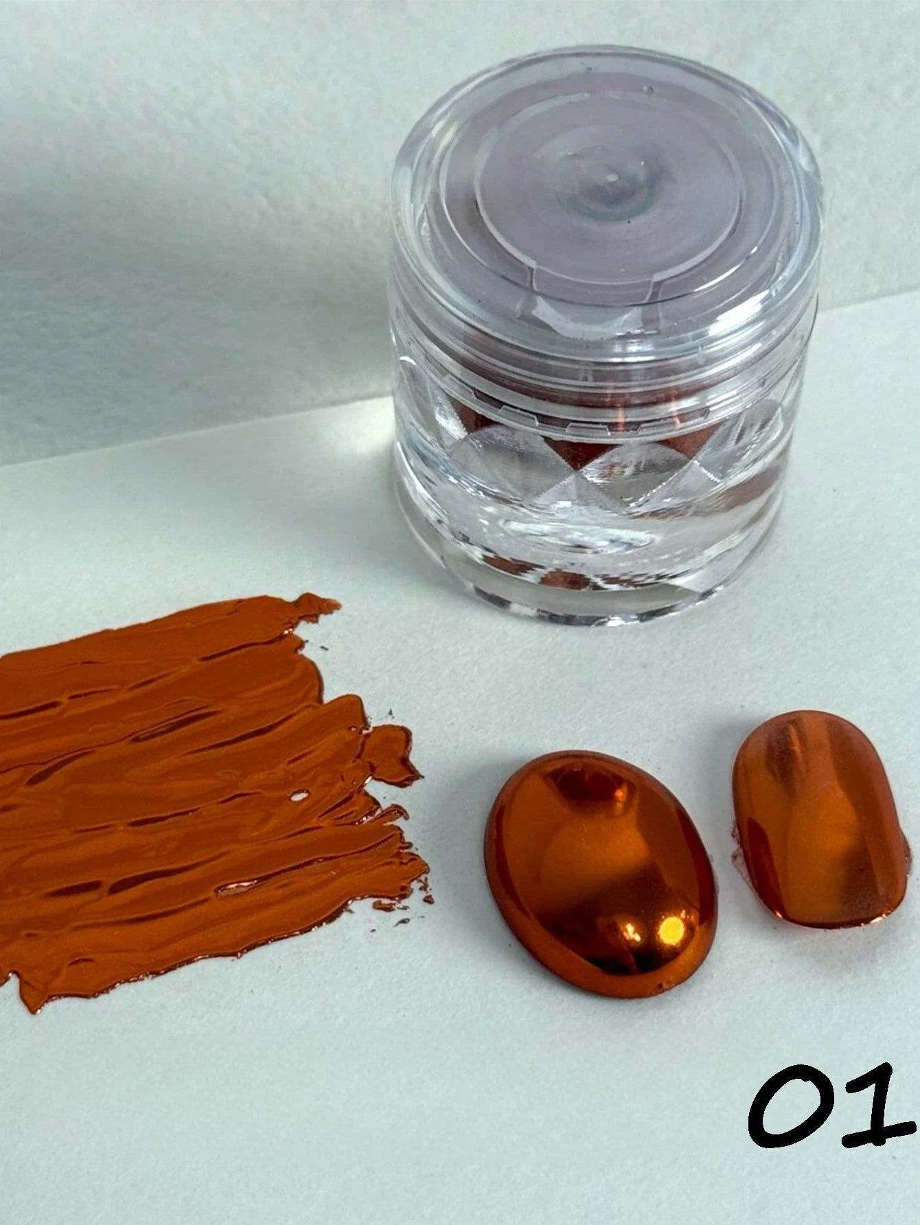 Bright Crystal Mirror Magic Powder DIY Nail Art Charm Suitable Novices Qme red