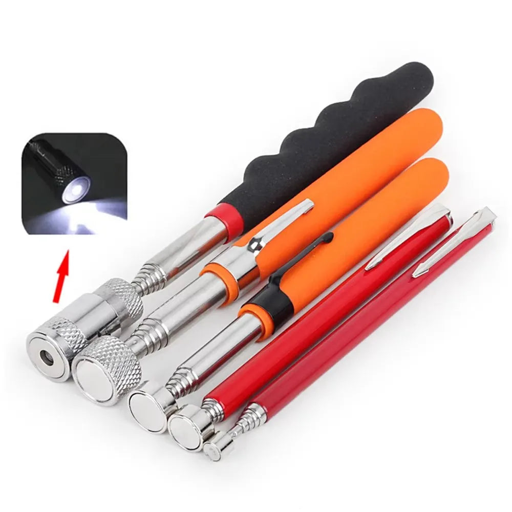 1pc Mini Portable Telescopic Magnetic Magnet Pen Handy Tool Capacity For Picking Up Nut Bolt Extendable Pickup Rod Stick Qme
