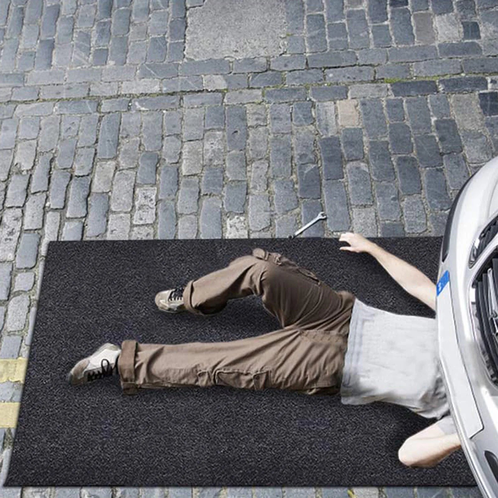 Maintenance Mat For Under Car Or Equipment , Soft And Comfortable,Absorbent Floor Clean(Maintenance Mat:36inches X 60inches Qme