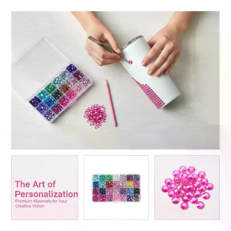 15 Colors Resin Rhinestone Bedazzling Kit Jelly Rhinestone Kit For Bedazzling Flatback Gems For Clothes Nail Book DIY Qme