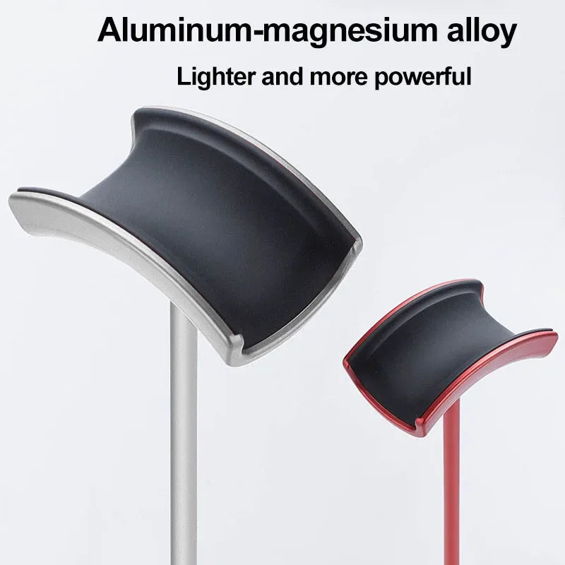 Stylish Non-Slip Aluminum Headphone Stand for Headset Holder Qme