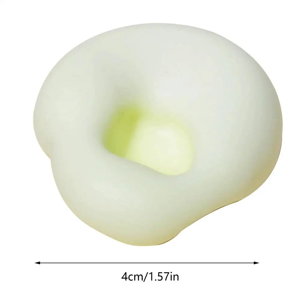 Squeeze Toys Cute Soft Ball Fidget Toys for Teens Kids Women Men Adults Birthday Classroom Prizes Goodie Bag Fillers Boys Girls Qme Yellow